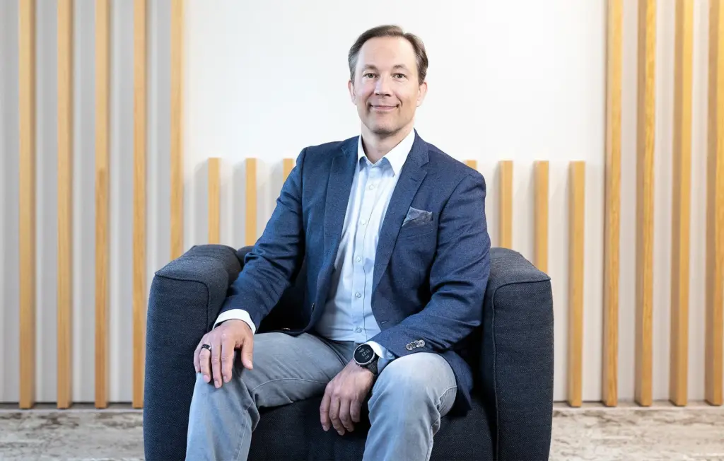 Kuva Spacen toimitusjohtaja Jarkko Antila.