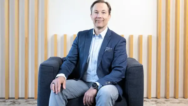 Kuva Spacen toimitusjohtaja Jarkko Antila.