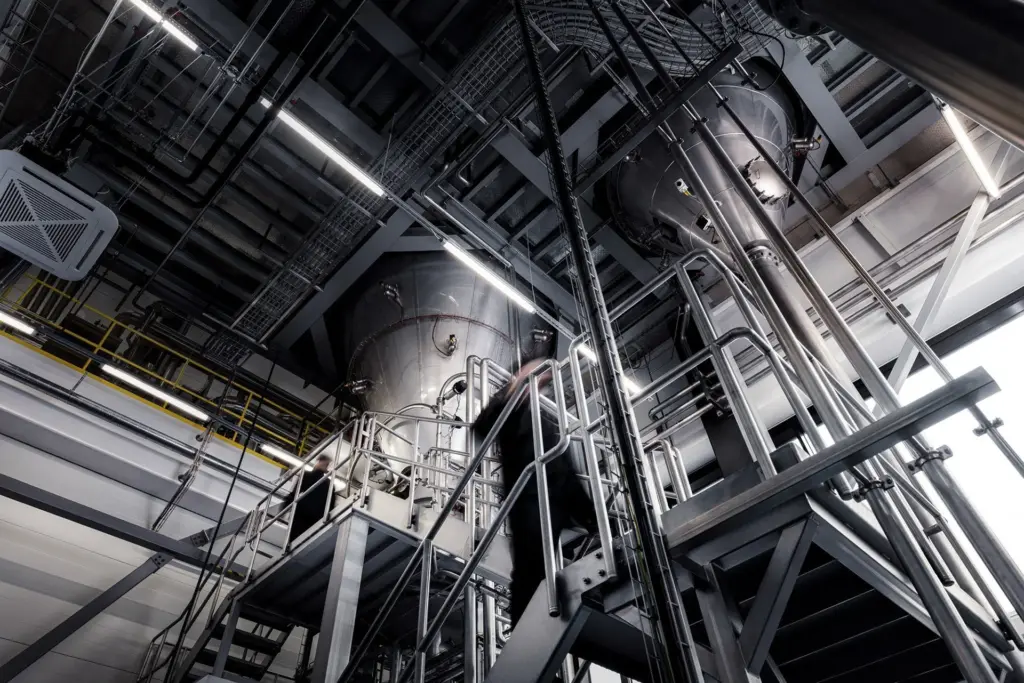 Solar Foodsin tehdasta.