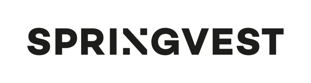 Springvestin logo musta