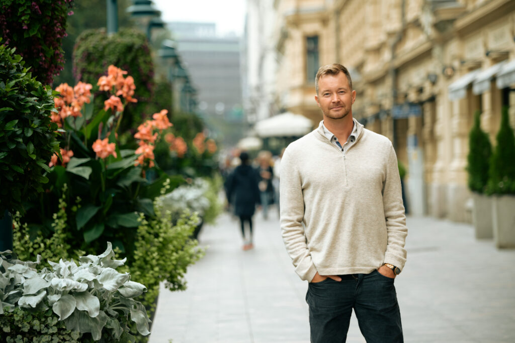 Springvestin toimitusjohtaja Aki Soudunsaari.