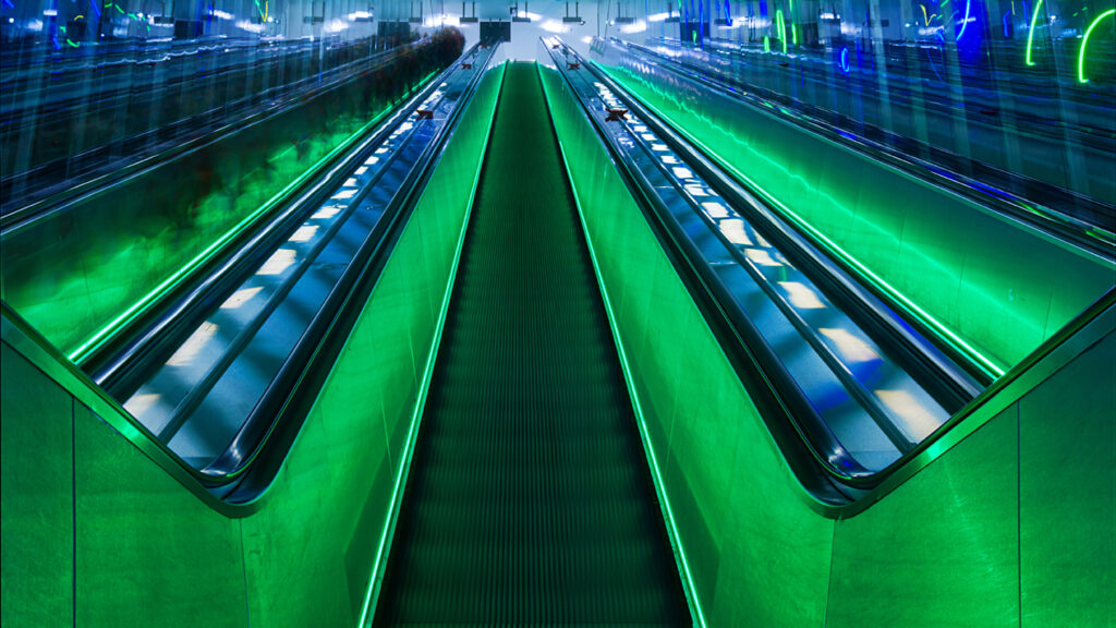 Helsingin metron liukuportaat