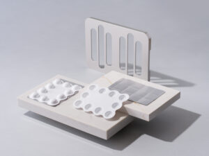 Curifylabsin läpipainopakkausteknologian havainnekuva.