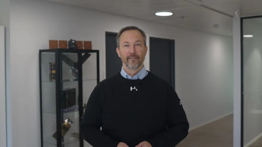 Avaruusteknologiayhtiö Kuva Spacen toimitusjohtaja Jarkko Antila